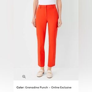 Ann Taylor Eva High Rise Cropped Slacks- 14P